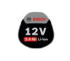 Аккумуляторная батарея  Аккумулятор Li-ion 12В; 2,0 Ач  Bosch 1600Z0002X - KONWERK